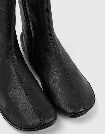 Right Calfskin Ankle Boots 