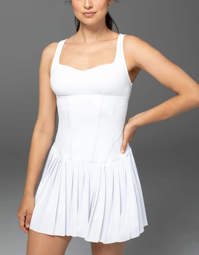 Instinct Tennis Dress-White