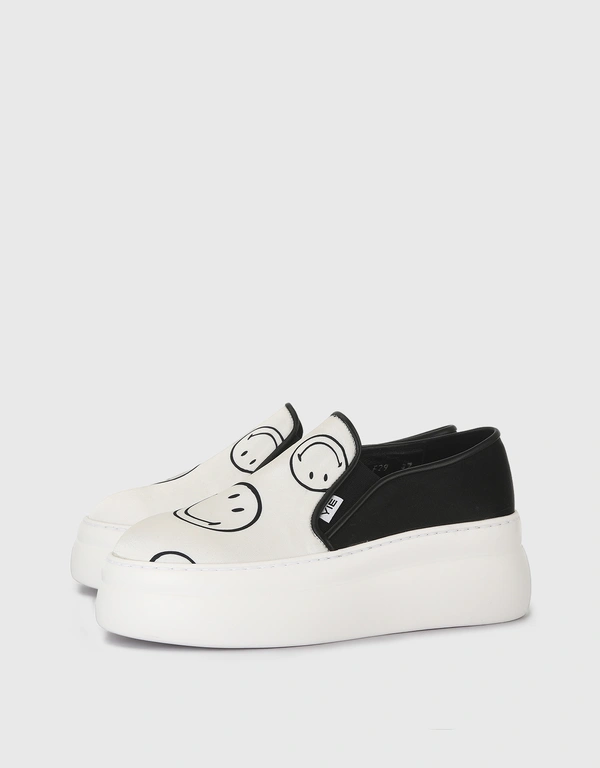 YIEYIE Theo Slip-on Platform Sneakers