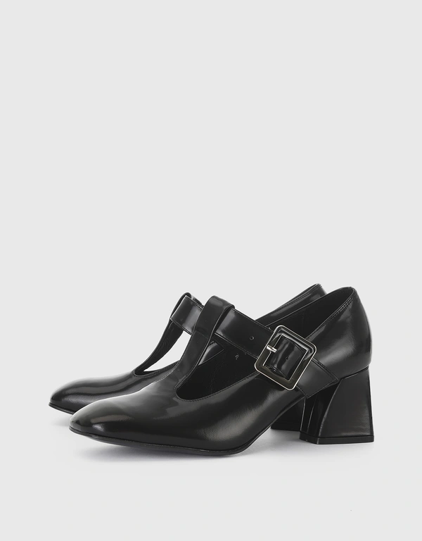 Sally T-strap Mary-Jane Pumps