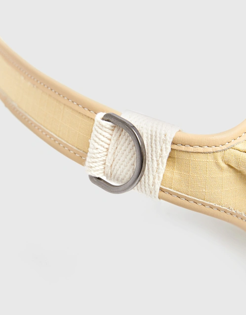 Jacquemus La Banane Leather And Canvas Belt Bag (Belt Bags)
