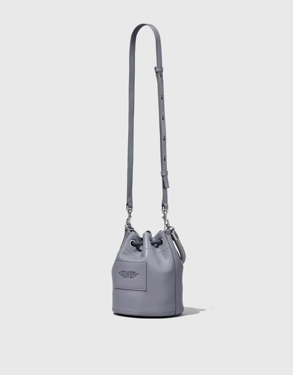 Marc Jacobs The Bucket Full Grain Leather Crossbody Bag