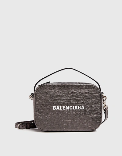 Everyday XS Metallic Calfskin Camera Crossbody Bag 