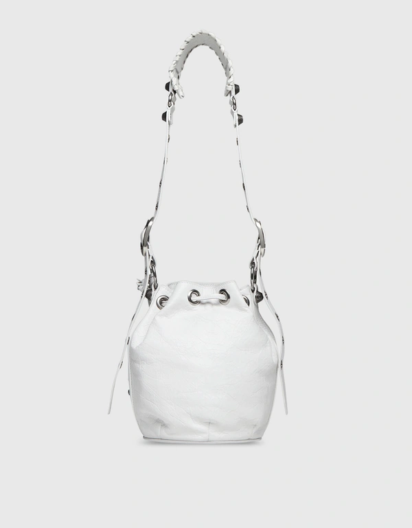 Balenciaga Le Cagole XS Lambskin Bucket Bag