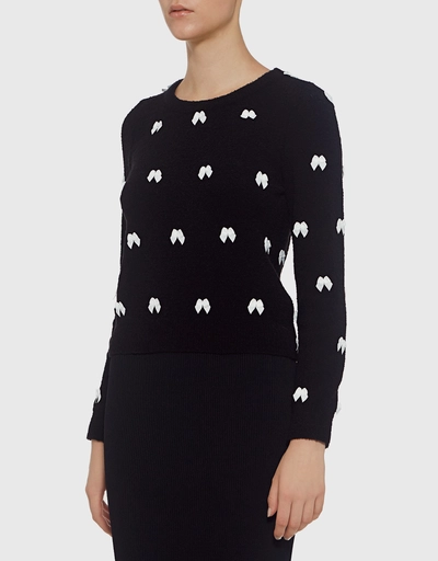 All-Over Bow Ties Sweater