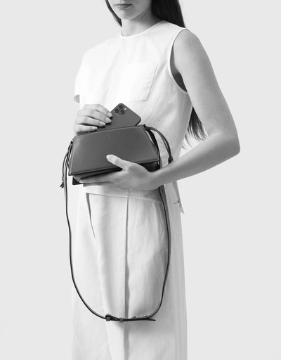 Simone Mini Pebble Leather Crossbody Bag-Scuba