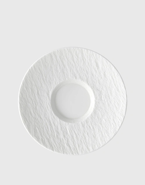 Manufacture Rock Blanc Porcelain Café Cup Saucer 17cm