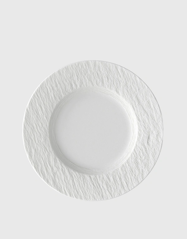 Villeroy & Boch Manufacture Rock Blanc Porcelain Salad Plate 22cm