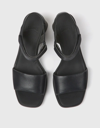 Kiara Calfskin Mid Heeled Sandals