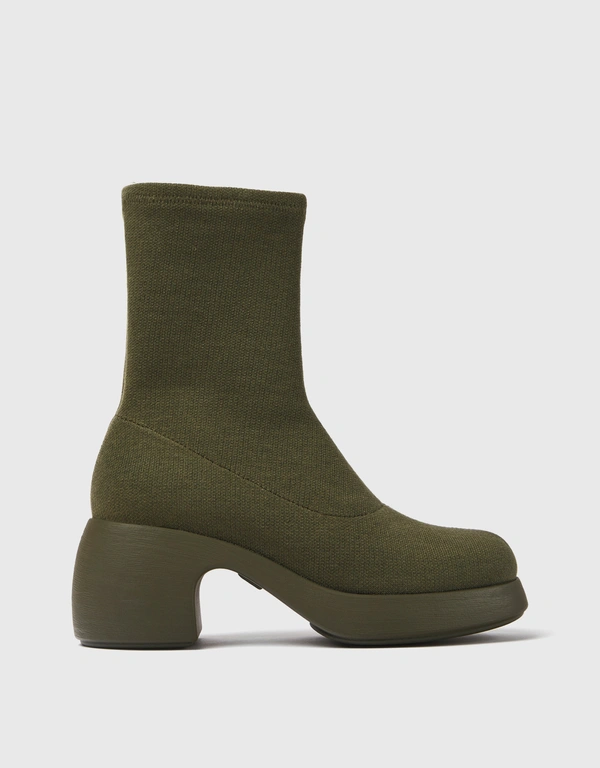 Camper Thelma Fabric Mid-heeled Ankle Boots