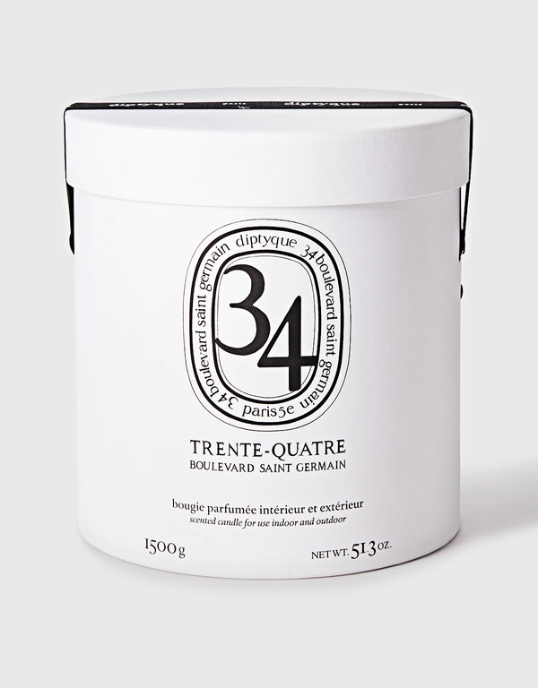 Diptyque 34 Boulevard Saint Germain  Scented Candle 1500g