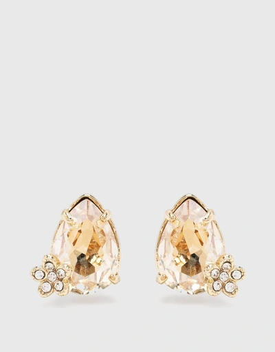 Pear Stone Stud Earrings