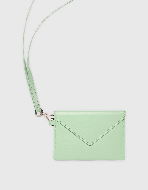 Neck Envelope Wallet-Mist Green