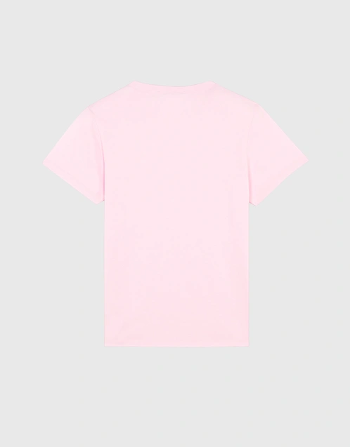 Mini MK Camp Classic T-shirt-Light Pink