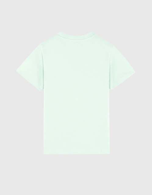 Mini Handwriting Classic T-shirt-Mist Green