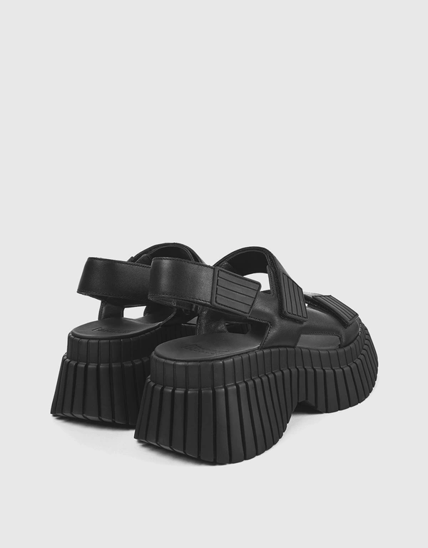 Camper BCN Calfskin Platform Sandals 
