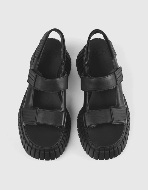 BCN Calfskin Platform Sandals 