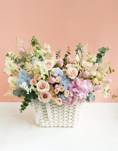 Dream Flower Basket Flower Arrangement