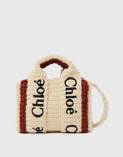 Woody Nano Crochet Tote Bag