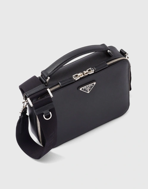 Prada Saffiano Leather Travel Bag, Ivory: Handbags: Amazon.com