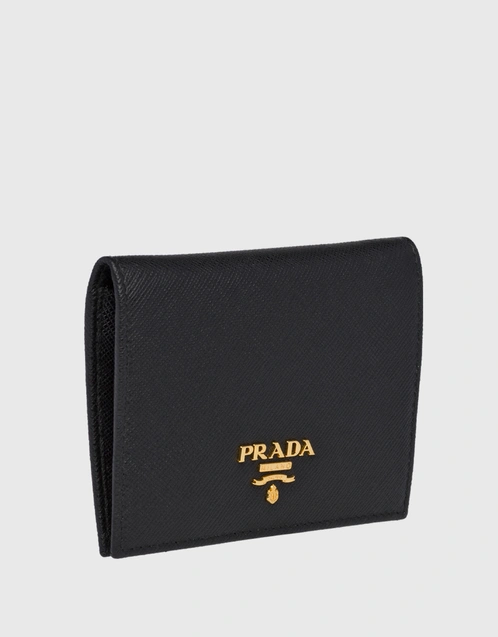 Saffiano Leather Bi-fold Wallet