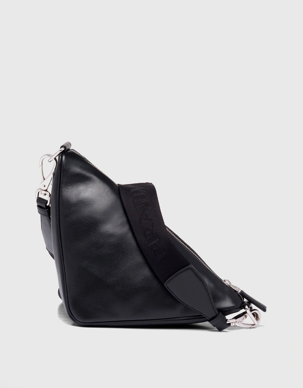 Prada Prada Triangle Leather Shoulder Bag