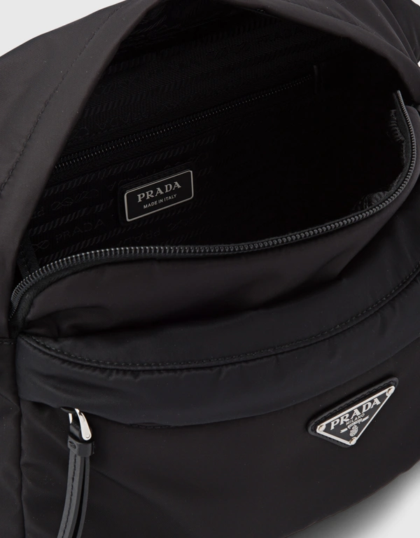 Prada Re-nylon And Leather Shoulder Bag
