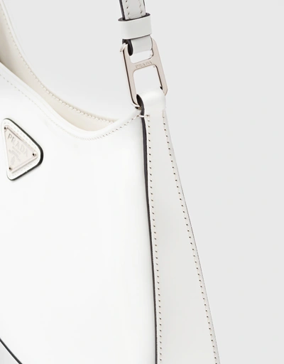 Prada Cleo Brushed Leather Shoulder Bag