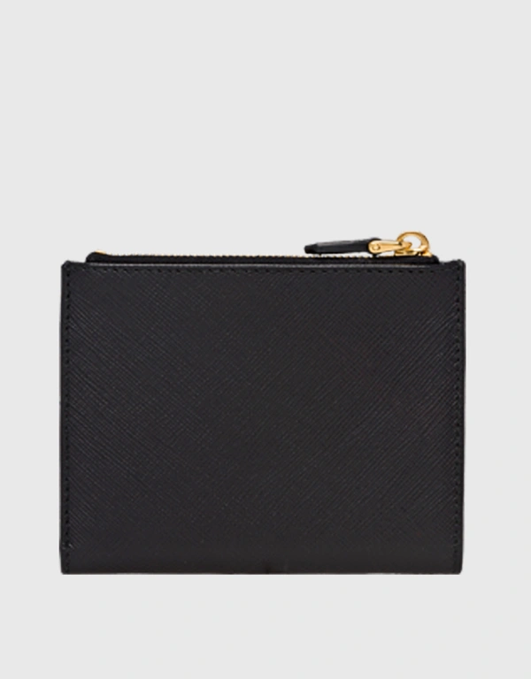 Prada  Saffiano Leather Bi-fold Short Wallet
