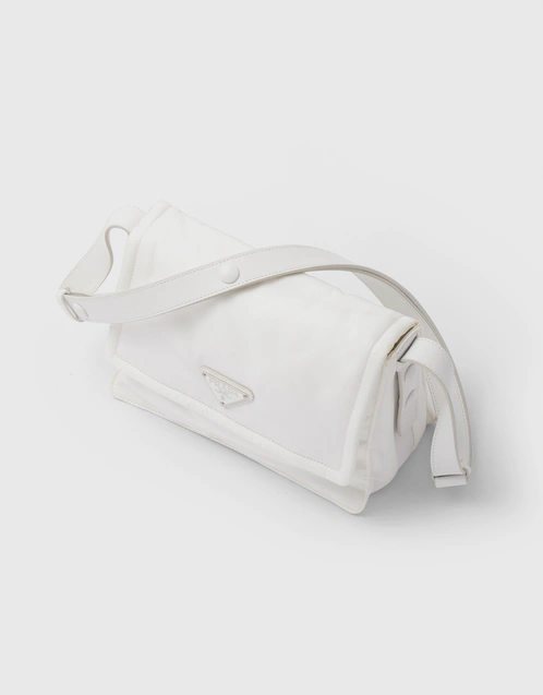Shop Prada Medium Padded Re-Nylon Shoulder Bag