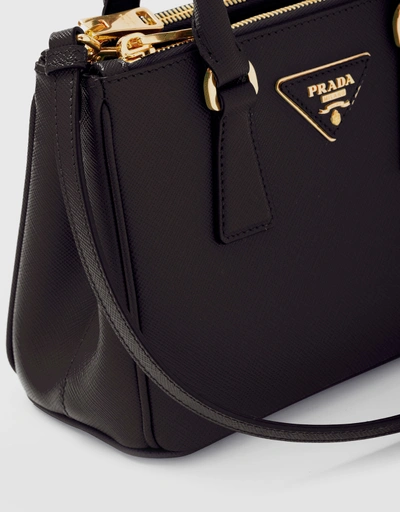 Prada Galleria Saffiano Mini Leather Top Handle Bag