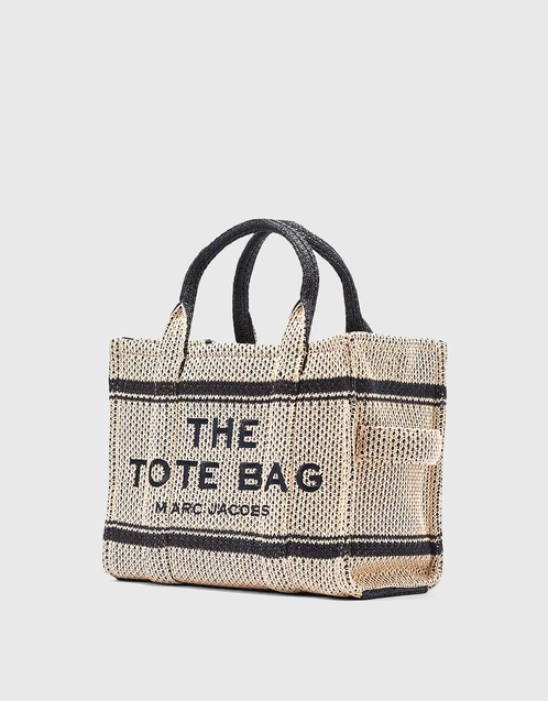 Marc Jacobs, Bags, The Straw Jacquard Medium Tote Bag