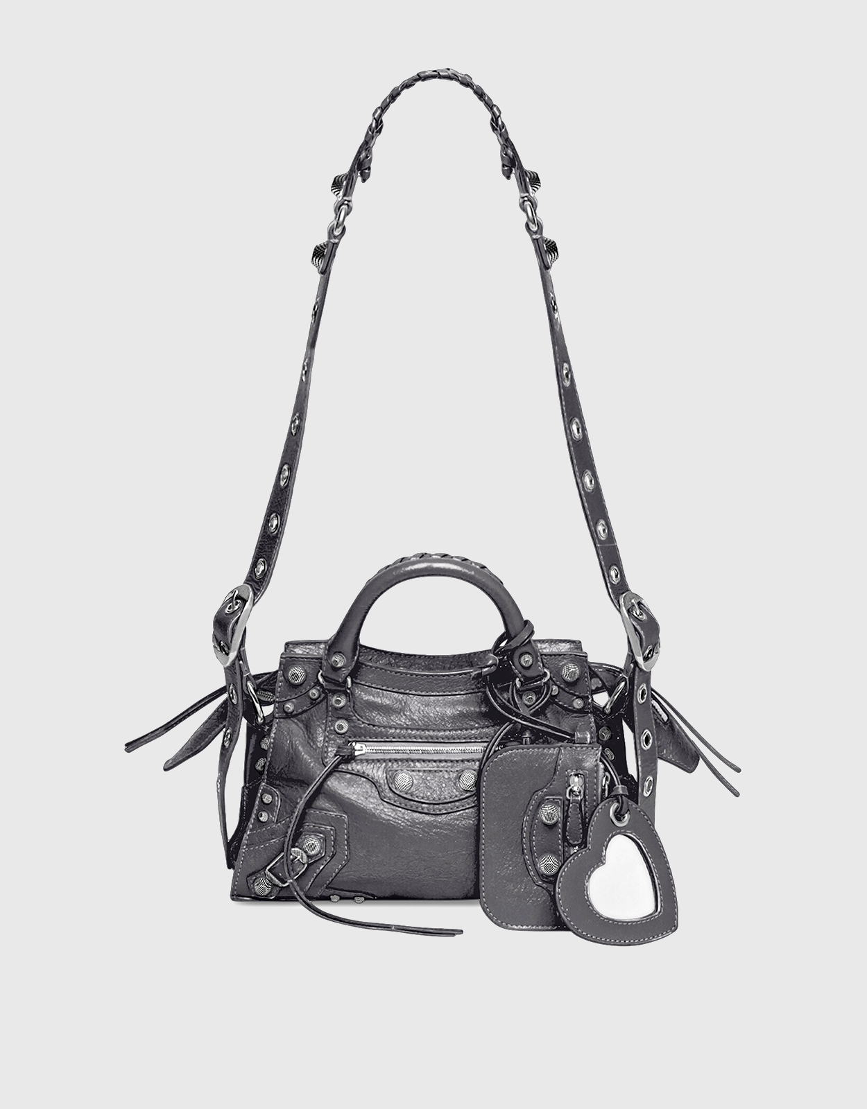 Balenciaga Classic City Bag Medium Black in Lambskin Leather with  Silver-tone - US