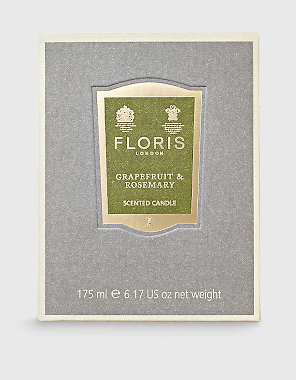 Floris Grapefruit and Rosemary Candle 175g