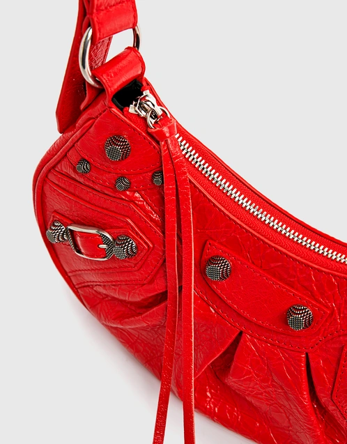 BALENCIAGA blue white red leather handbag – Loop Generation