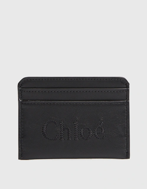 Chloé Chloé Sense Shiny Calfskin Card Holder (Wallets and Small Leather  Goods,Cardholders) IFCHIC.COM