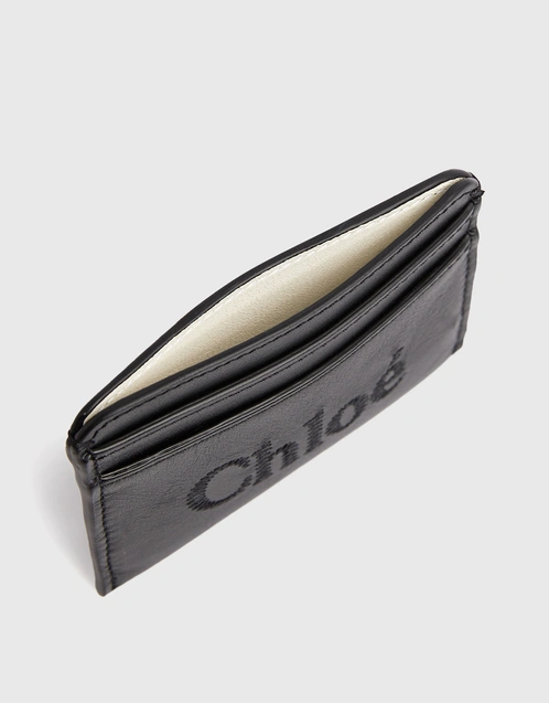 Chloé Chloé Sense Shiny Calfskin Card Holder (Wallets and Small Leather  Goods,Cardholders) IFCHIC.COM