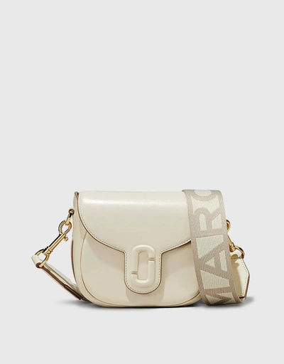 The Leather Covered J Marc Small Saddle Bag