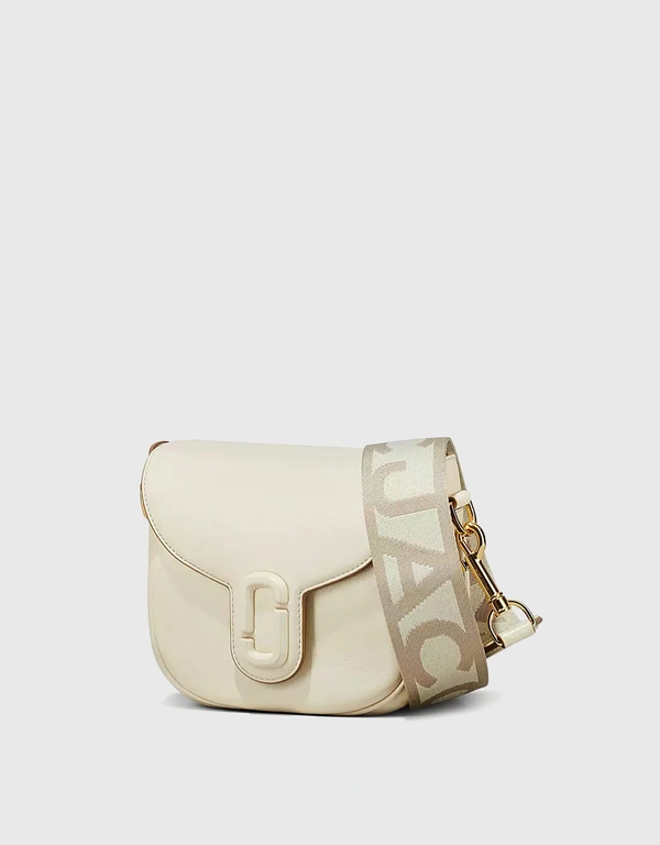 Marc Jacobs The Leather Covered J Marc Small Saddle Bag
