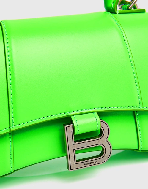 Balenciaga XS Shiny Calfskin Bag (Top Handle) IFCHIC.COM