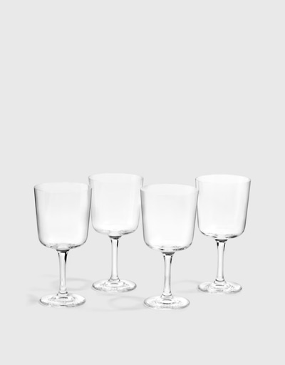 Ferm Living - Ripple Wine Glasses Set of 2 Clear