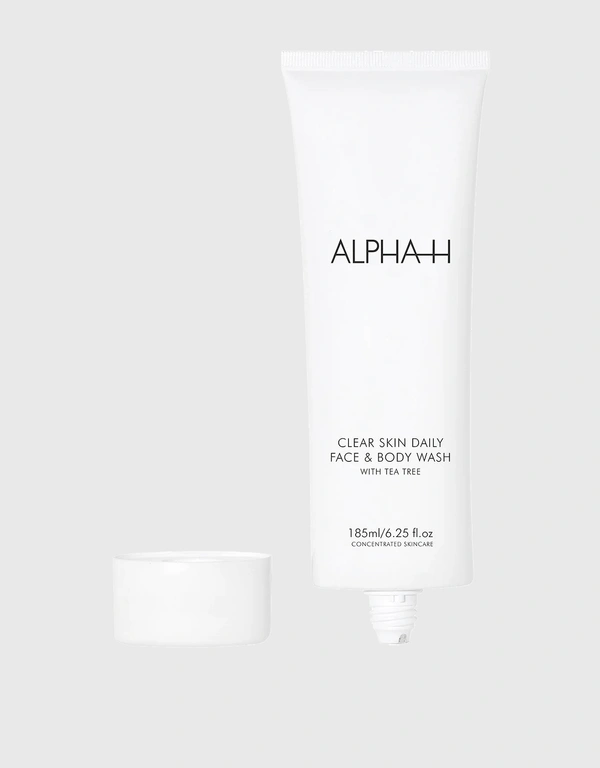 Alpha-H Clear Skin日常洗面沐浴露 185ml