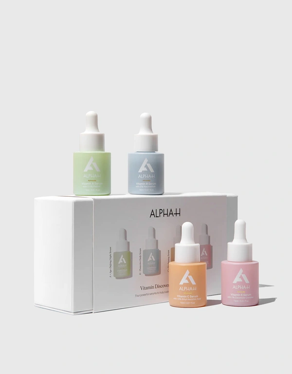 Alpha-H Vitamin Discovery Day and Night Serum Skincare Set