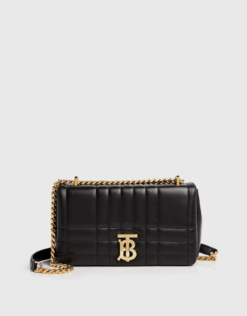Burberry Lola Mini Vertical Quilted Crossbody Bag