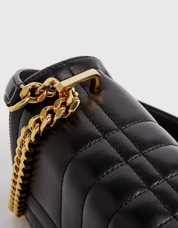 Burberry Lola Small Lambskin Quilted Crossbody Bag