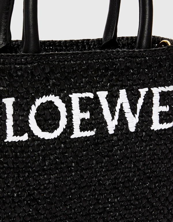 Loewe Standard A5 Raffia Tote Bag  