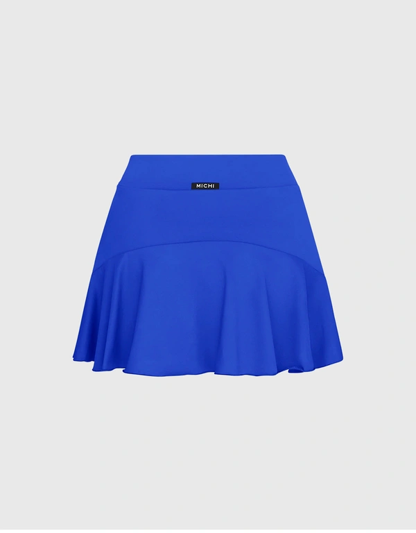 Calipso Skirt with Shorts-Royal Blue