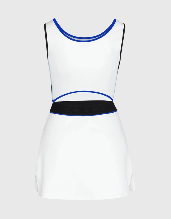 Michi Flash Tennis Dress-Riviera