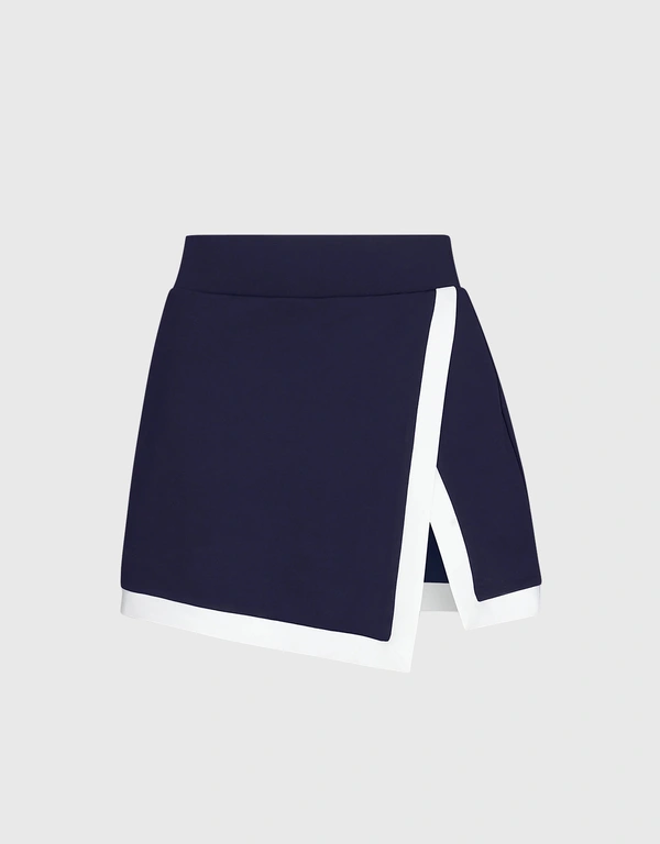 Rival 網球褲裙-Admiral Blue/ White