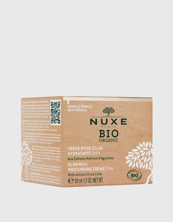 Nuxe Bio Organic 煥彩滋潤24小時保濕日夜乳霜 50ml